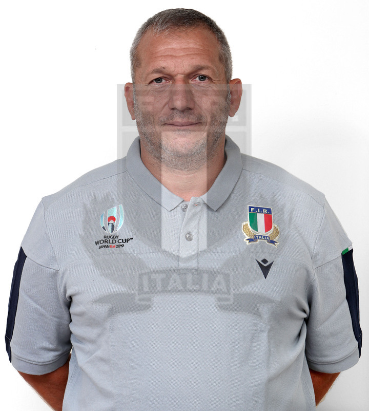 Rugby World Cup 2019, Pergine (Valsugana) 12/07/2019, raduno della Nazionale maggiore, profili individuali di atleti e staff, Alberto Calabrò, Baggage Master.