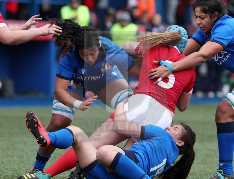 Guinness Sei Nazioni Donne 2020, Cardiff, Arms Park 02/02/2020 Galles Donne v Italia Donne,