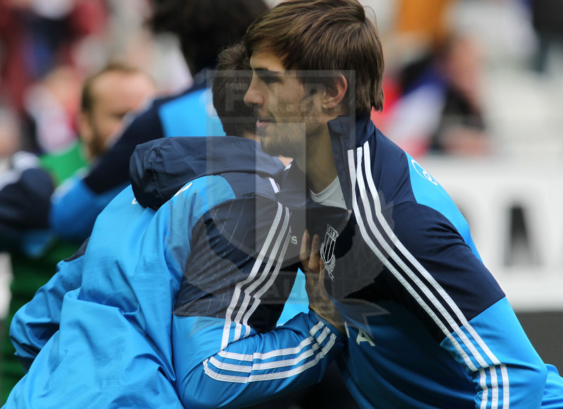 Rbs Sei Nazioni 2016, round 1, Parigi, Stade de France 06/02/2016, Francia v Italia, warm-up, Mattia Bellini. Foto Daniele Resini/Fotosportit