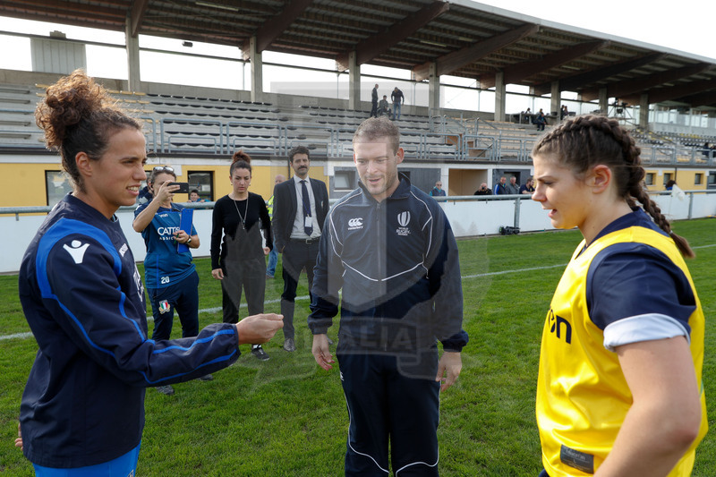 Test Match Donne Novembre 2018, Calvisano (BS), Pata Stadium, 4-11-2018, Italia Femminile v Scozia Femminile. Emanuela Furlan con l\