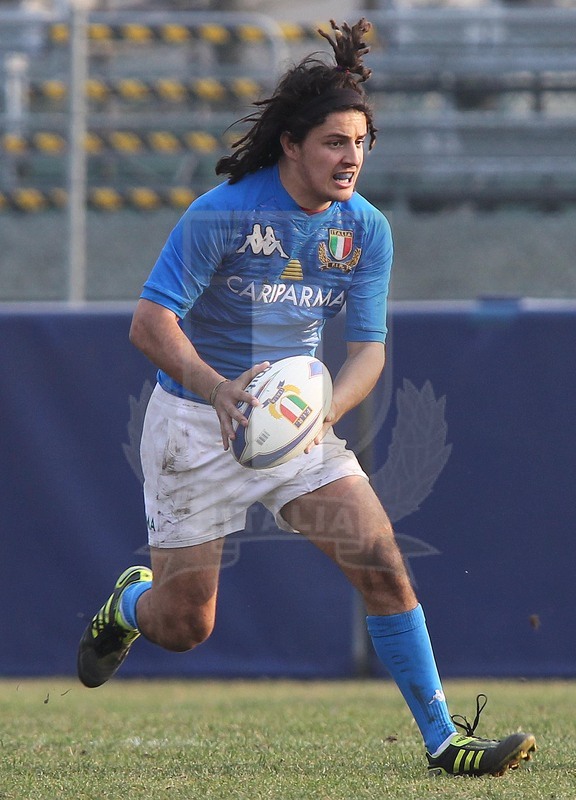 Sei Nazioni 2012, Rovigo, 2012/03/03, Italia U20 v Inghilterra U20, John Barteley. Foto Daniele Resini/Fotosportit