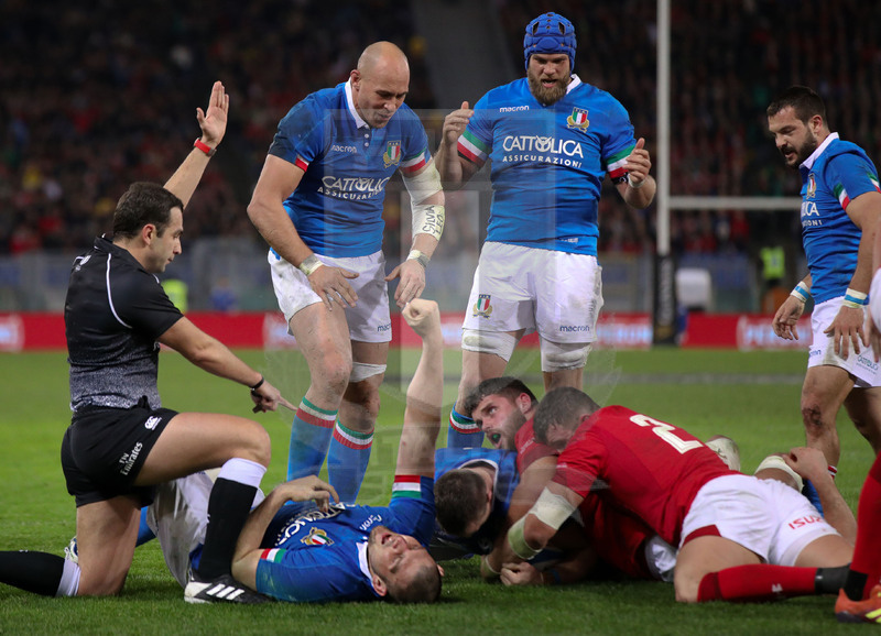Guinness Sei Nazioni 2016, Round 2, Roma, Stadio Olimpico, 9/02/2019, Italia v Galles. L\