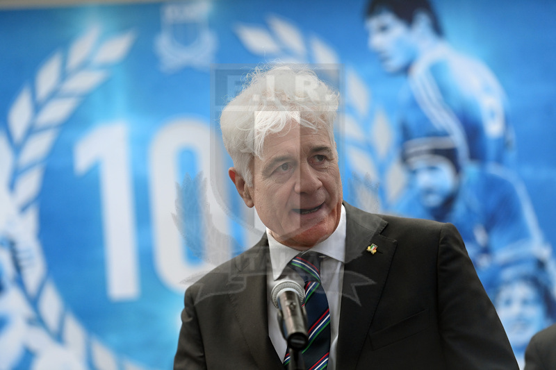 Marzio Innocenti attends the Centurion Test Cap ceremony before the Guinness Six Nations Rugby match between Italy and Scotland at Stadio Olimpico on March 12, 2022 in Rome, Italy. (Photo by Tullio Puglia - Federugby/Getty Images)