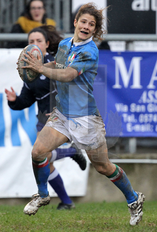 Cattolica Test Match Donne, Prato, stadio Chersoni 25/11/2018, Italia Donne v Sudafrica Donne, Aura Muzzo. Foto Daniele Resini/Fotosportit