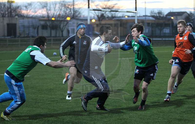Rbs Sei Nazioni, raduno della Nazionale U20, Parma 24/01/2017, allenamento,