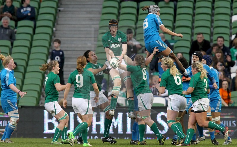 Rbs Sei Nazioni Donne 2014, Dublino, Aviva Stadium, 08/03/2014, Italia v Irlanda, l\
