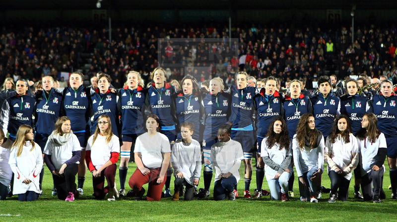 Sei Nazioni 2016 Donne, Bourg-en Bresse 06/02/2016, Francia Donne v Italia v Donne, le azzurre schierate all\