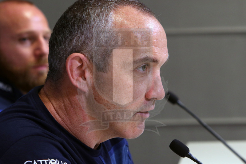 Cattolica Test Match 2018, Firenze, stadio Artemio Franchi 10/11/2018, Italia v Gorgia, conferenza stampa a fine match, Foto Daniele Resini