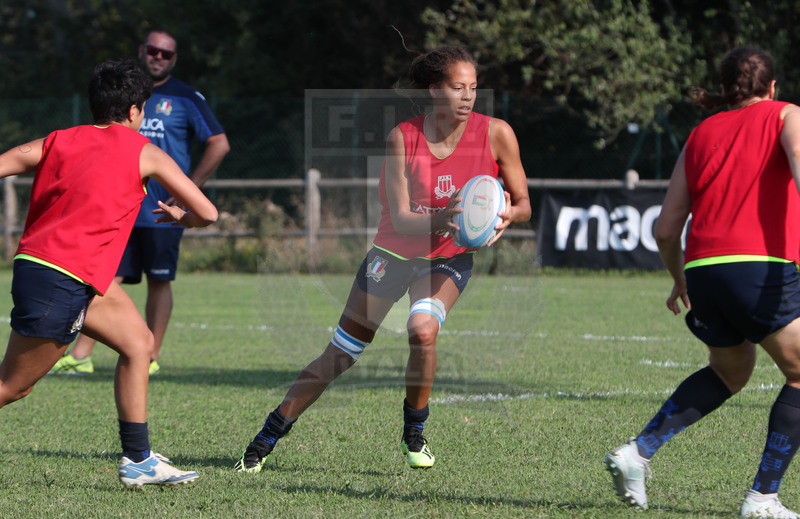 Raduno Nazionale Italiana Donne, Parma, Cittadella del Rugby 13/09/2020, Giulia Cavina nell\