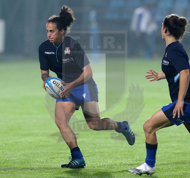 Guinness Sei Nazioni Donne 2020, Round 5, Parma, Cittadella del Rugby 01/11/2020, Italia Donne v Inghilterra Donne, warm up, Manuela Furlan.. Foto Daniele Resini/Fotosportit