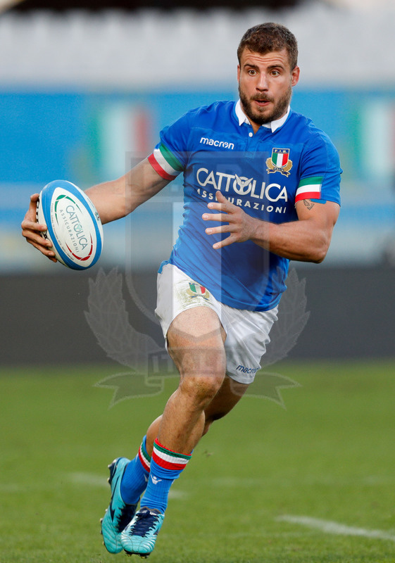 Cattolica Test Match 2018, Firenze, stadio Artemio Franchi 10/11/2018, Italia v Gorgia, Tommaso Castello in azione. Foto: Roberto Bregani/Fotosportit