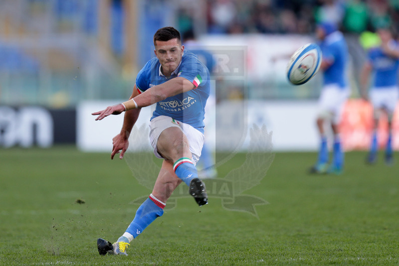Guinness Sei Nazioni 2019, Round 3, Roma, Stadio Olimpico, 24/02/2019, Italia v Irlanda. Foto Roberto Bregani/Fotosportit