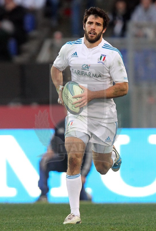 Sei Nazioni 2013, Roma, stadio Olimpico 03/02/2013, Italia v Francia, Luke McLean