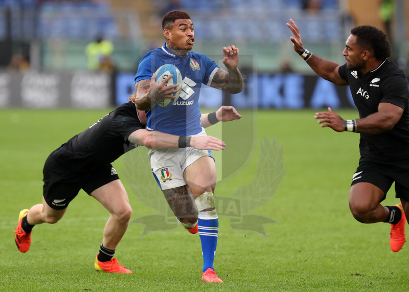 Autumn Nations Series 2021, Roma, Stadio Olimpico, 06/11-2021, Itallia vs Nuova Zelanda.Foto Daniele Resini/Fotosportit