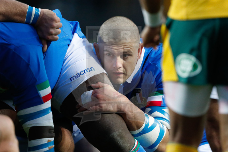 Cattolica Test Match 2018, Padova, Stadio Euganeo, 17-11-2018, Italia v Australia. Johan Meyer si prepara all\