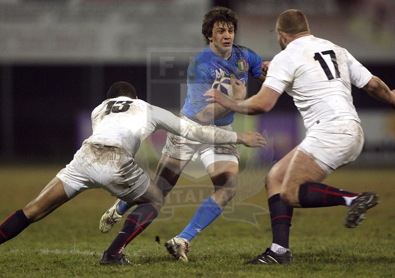Sei Nazioni U20, San Donà di Piave 2010/02/12, Italia U20 v Inghilterra U20, il mediano di apertura Tommaso Jannone