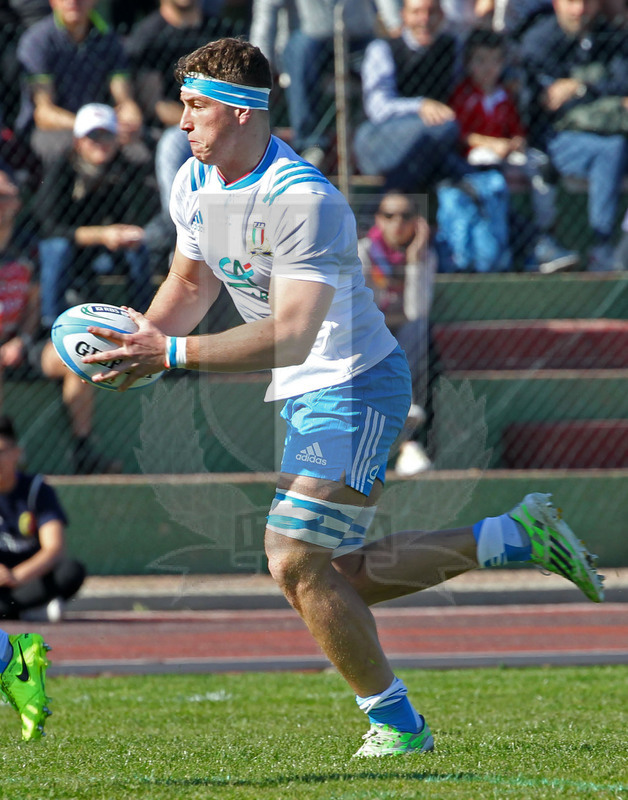 RBS Sei Nazioni 2017, Capoterra (Cagliari), stadio Santa Rosa 10/03/2017, Italia U20 v Francia U20, Giovanni Licata.Foto Daniele Resini/Fotosportit