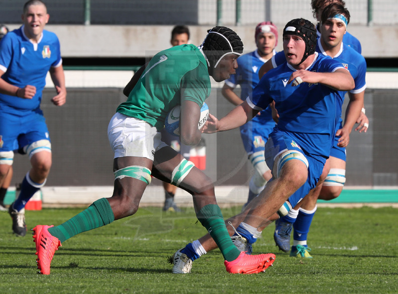 Test match U18, Trviso, stadio di Monigo, Italia U18 v Irlanda U18,