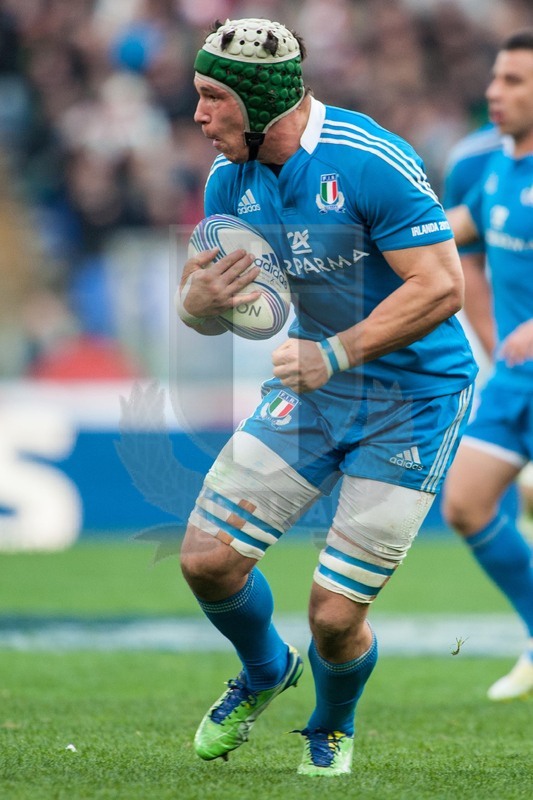 Sei Nazioni 2013, Roma, stadio Olimpico, 16/03/2013, Italia v Irlanda, Francesco Minto