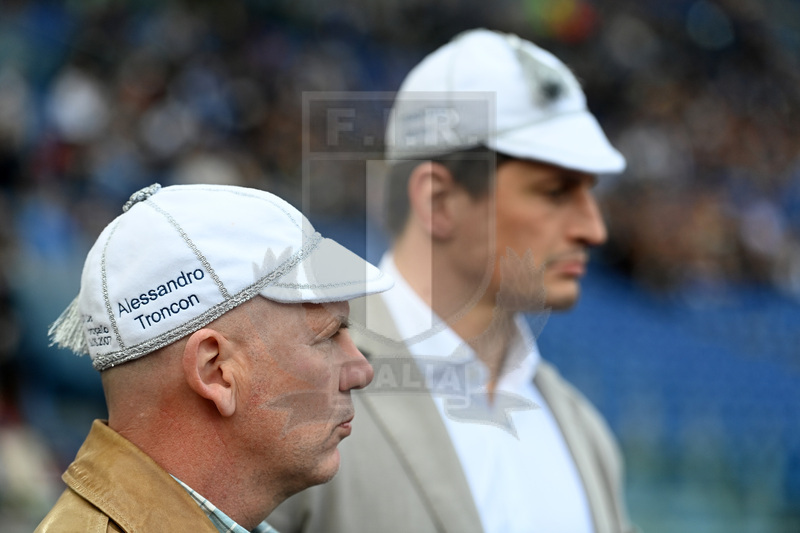ROME, ITALY - MARCH 12: Alessandro Troncon before the Guinness Six Nations Rugby match between Italy and Scotland at Stadio Olimpico on March 12, 2022 in Rome, Italy. (Photo by Tullio Puglia - Federugby/Getty Images)