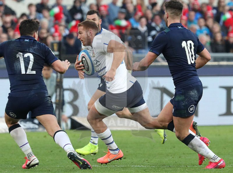 Guinness Sei Nazioni 2020, Round 3, Roma, Stadio Olimpico 22/02/2020, Italia v Scozia,