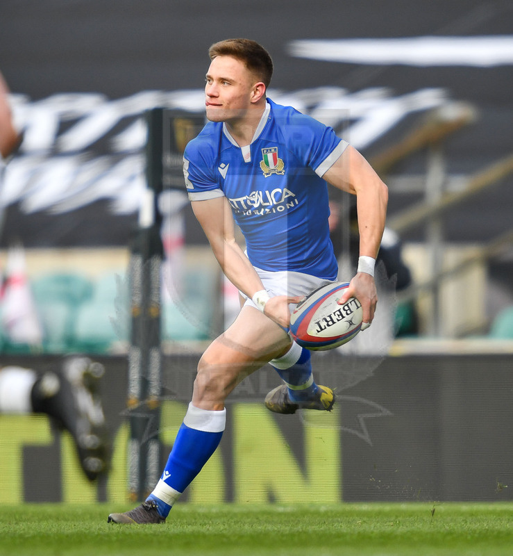 Guinness Sei Nazioni 2021, Round 2, Londra, Twickenham 13/02/2021, Inghilterra v Italia, Stephen Varney. Foto Graig Thomas/Fotosportit
