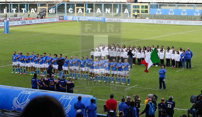 Credit Agricole Cariparma Test Match 2017, Catania, Stadio Massimino, 11-11-2017, Italia v Fiji. L\