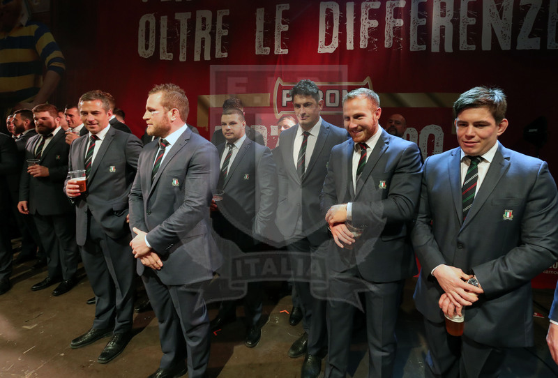Guinness Sei Nazioni 2020, Round 3, Roma, Stadio Olimpico 22/02/2020, Italia v Scozia, "Terzo tempo" al Peroni village con gli Azzurri,