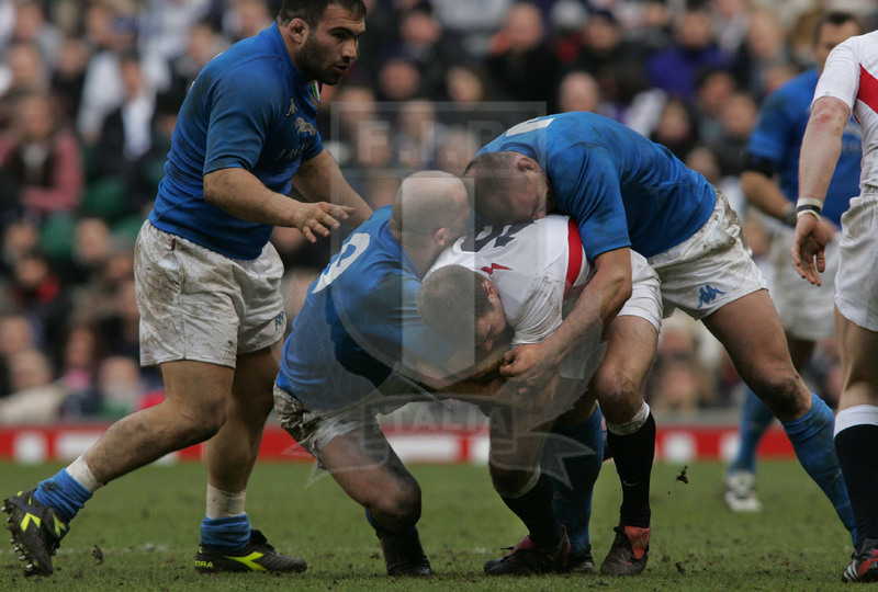 Rbs Sei Nazioni 2005, Londra, Twickenham 12/03/2005, Inghilterra v Italia, Foto Daniele Resini/Fotosportit