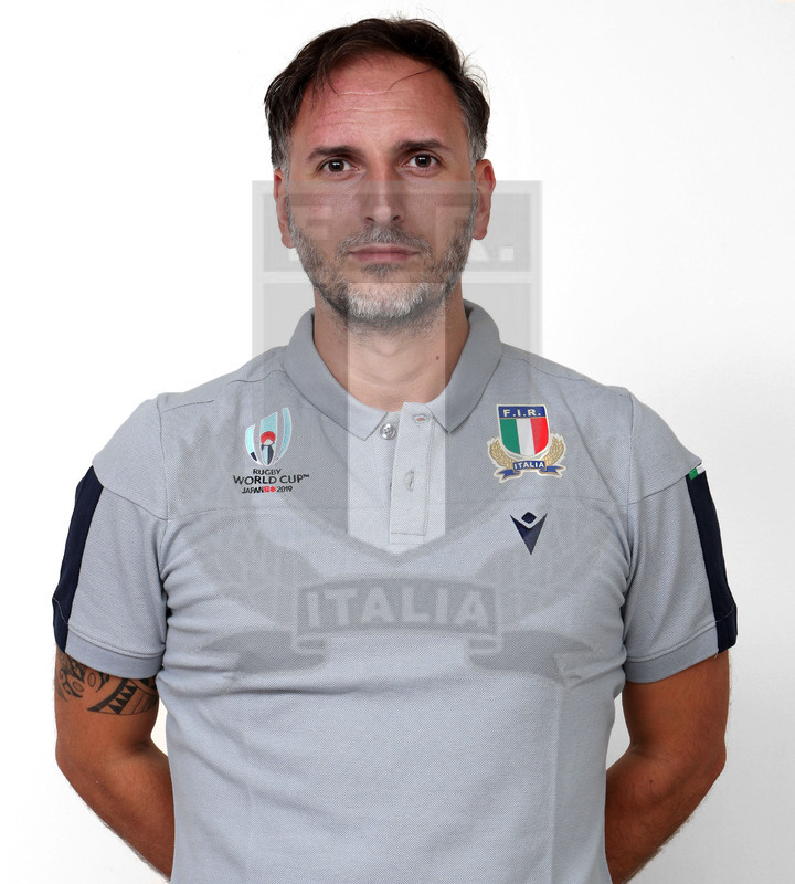 Rugby World Cup 2019, Pergine (Valsugana) 12/07/2019, raduno della Nazionale maggiore, profili individuali di atleti e staff, Antonio Pellegrino, Media Manager.Foto Daniele Resini/Fotosportit