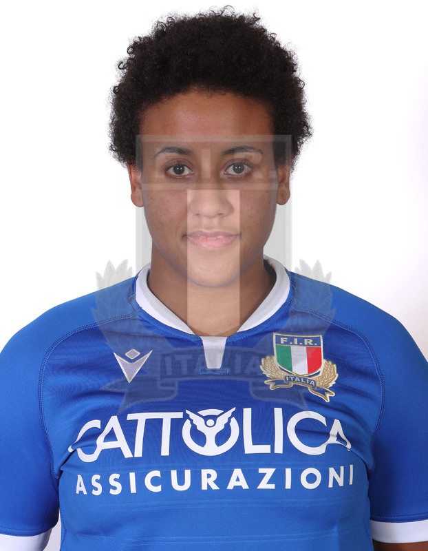 Sei Nazioni 2021, Parma, Cittadella del Rugby 28/12/2020, raduno della Nazionale Donne, profili di giocatrici e staff, Sara SEYE, Rugby Calvisano.