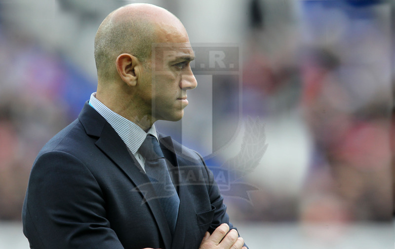 Rbs Sei Nazioni 2016, round 1, Parigi, Stade de France 06/02/2016, Francia v Italia, warm-up, Gino troiani, manager della Nazionale. Foto Daniele Resini/Fotosportit