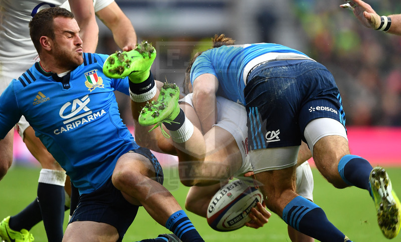 RBS Sei Nazioni 2017, Londra, Twickenham, Inghilterra v Italia,