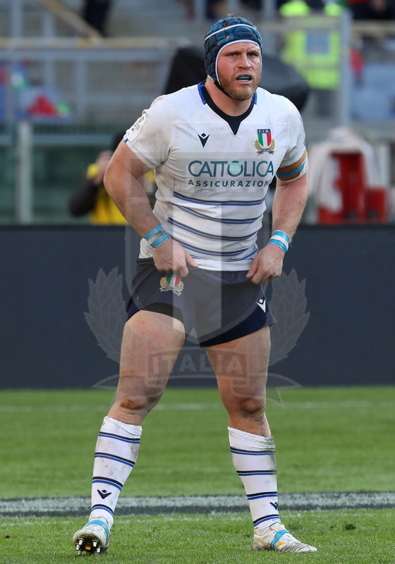 Guinness Sei Nazioni 2020, Round 3, Roma, Stadio Olimpico 22/02/2020, Italia v Scozia, Luca Bigi. Foto Daniele Resini/Fotosportit.