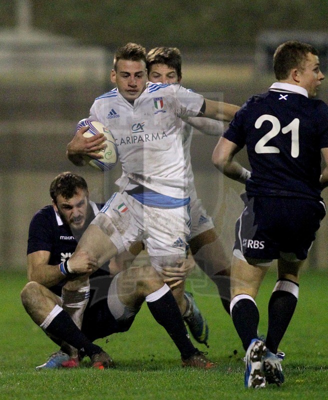 Rbs 6 Nazioni Under 20, Fontanafredda 21/02/2014, Italia U20 v Scozia U20, Alessandro Torlai.
