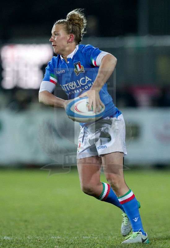Guinness Sei Nazioni 2019 Donne, Round 3, Parma, Stadio Lanfranchi, 23/02/2019, Italia Donne v Irlanda Donne. Veronica Madia. Foto Roberto Bregani/Fotosportit
