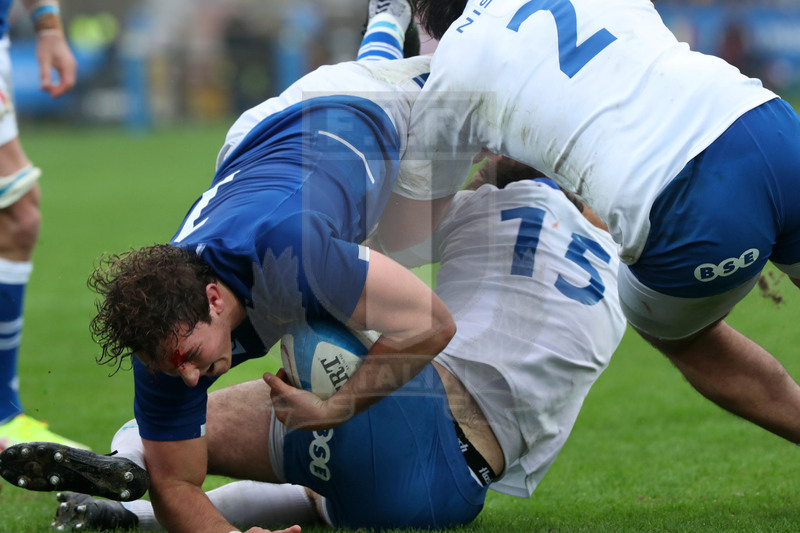 Autumn Nations Series 2021, Parma, stadio Lanfranchi 20/11/2021, Itallia v Uruguay, Michele Lamaro mandato a gambe all\