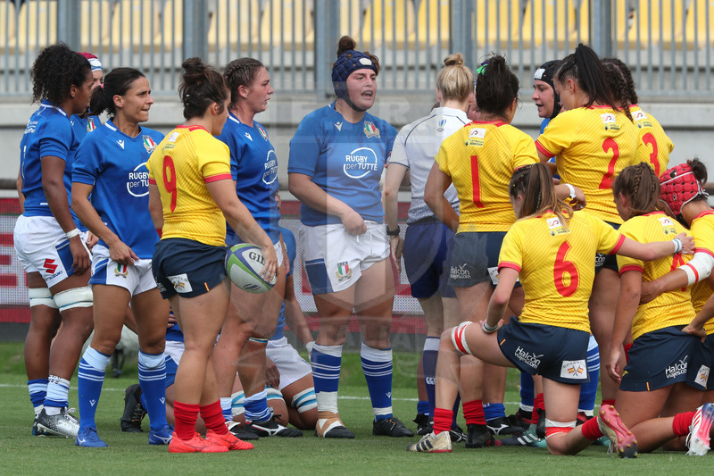 Rugby World Cup 2021 Women, Qualifier, Parma, stadio Lanfranchi 25/09/2021, Italia Donne v Spagna Donne. Foto Daniele Resini/Fotosportit