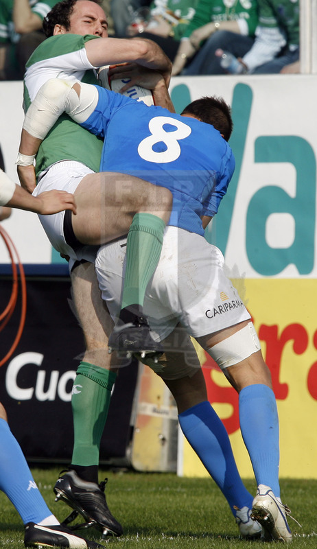Rbs Sei Nazioni 2007, Roma, stadio Flaminio 17/03/2007, Italia v Irlanda, Foto Daniele Resini/Fotosportit