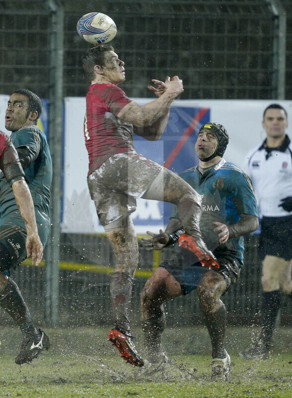 RBS 6 Nazioni U20 2013, Viterbo, Stadio Enrico Rocchi, 22-02-2013, Italia U20 v Galles U20. Nicolò Albano a caccia dell\