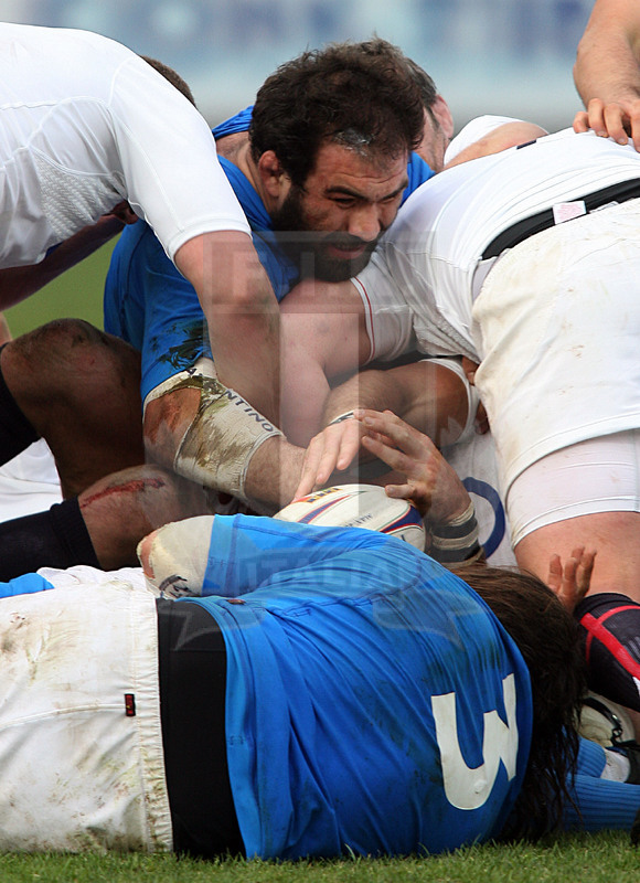 Rbs Sei Nazioni 2010, Roma, stadio Flaminio 14/02/2010, Italia v Inghilterra, Foto Daniele Resini/Fotosportit