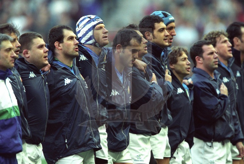 Sei Nazioni 2002, Parigi, Stade de France 2002/02/02, Azzurri all\