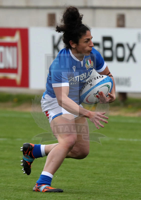 Sei Nazioni Donne 2021, Parma, stadio Lanfranchi 10/04/2021, Italia v Inghilterra, Lucia Cammarano. foto Daniele Resini/Fotosportit