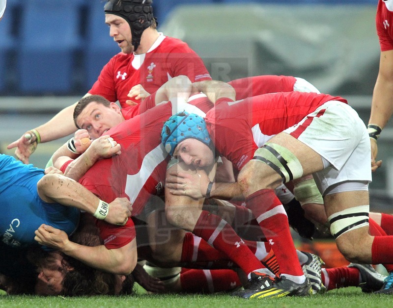 Sei Nazioni 2013, Roma, stadio Olimpico 23/02/2013, Italia v Galles, crollo in \