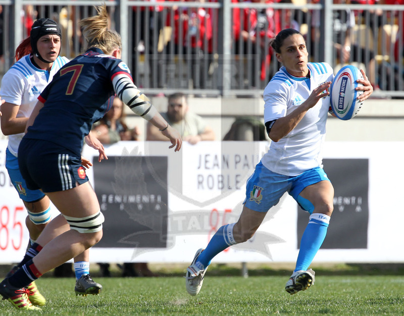 RBS Sei Nazioni Donne 2017, Parma, stadio Sergio Lanfranchi 12/03/2017, Italia Donne v Francia Donne, Foto Daniele Resini/Fotosportit