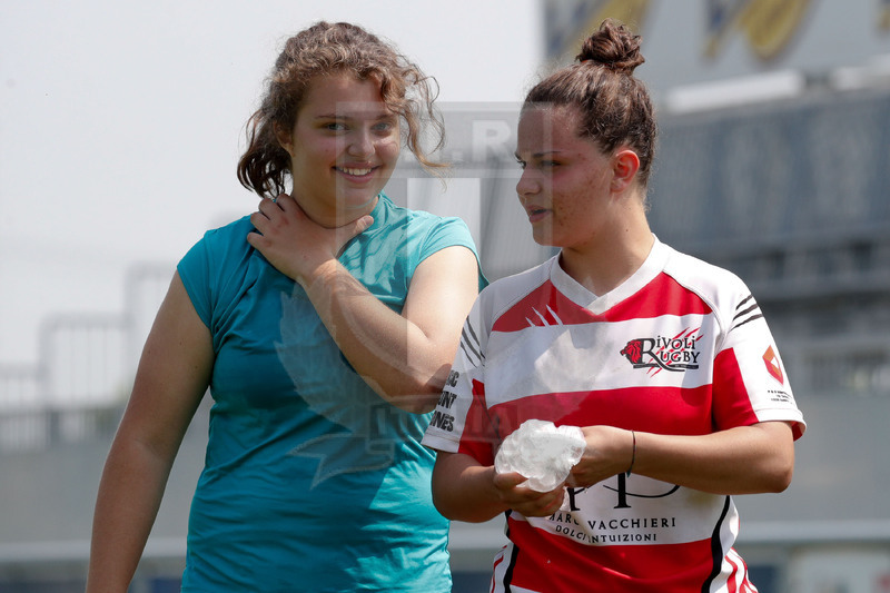 Finali Trofeo Interregionale U16 e Coppa Italia Femminile Seniores Femminile "Trofeo Rebecca Braglia", Calvisano (BS), Pata Stadium, 2-3 Giugno 2018. Un momento durante le fasi di qualificazione alle Finali della Coppa Italia Seniores Femminile e del Trofeo Interregionale Underr 16. Foto: Roberto Bregani @ fotosportit