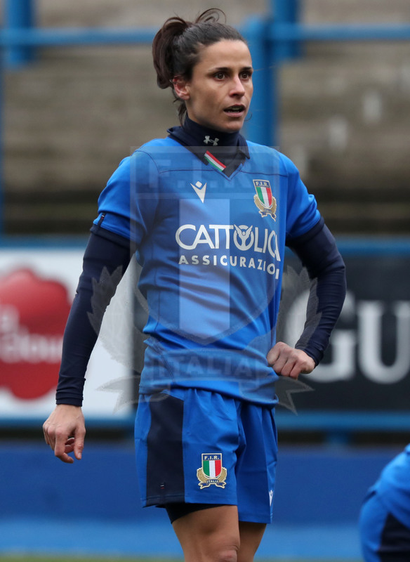 Guinness Sei Nazioni Donne 2020, Cardiff, Arms Park 02/02/2020 Galles Donne v Italia Donne, Sara Barattin. Foto Daniele Resini/Fotosportit