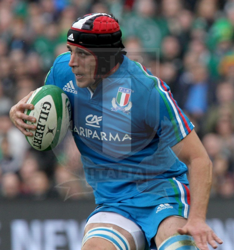 Rbs Sei Nazioni 2014, Dublino, Aviva Stadium, 08/03/2014, Irlanda v Italia, Paul Derbyshire. Foto Daniele Resini/Fotosportit