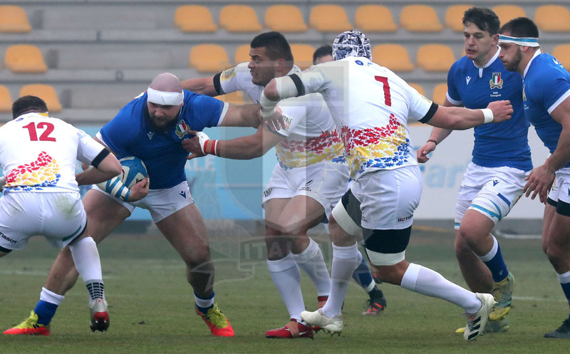 Test match, Parma, stadio Lanfranchi 18/12/2021, Italia Emergenti v Romania, Foto Daniele Resinii/Fotosportit