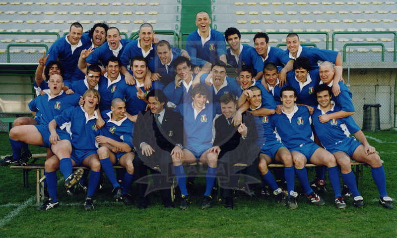 Under 19 Rugby World Championship, Treviso, 20/03/2022, giocatori e staff dell\